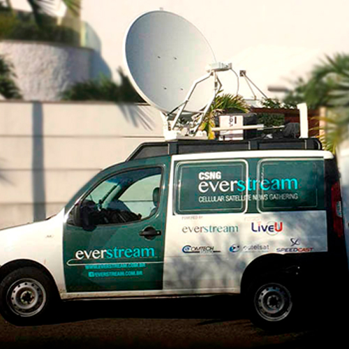 LiveU Unidade híbrida móvel